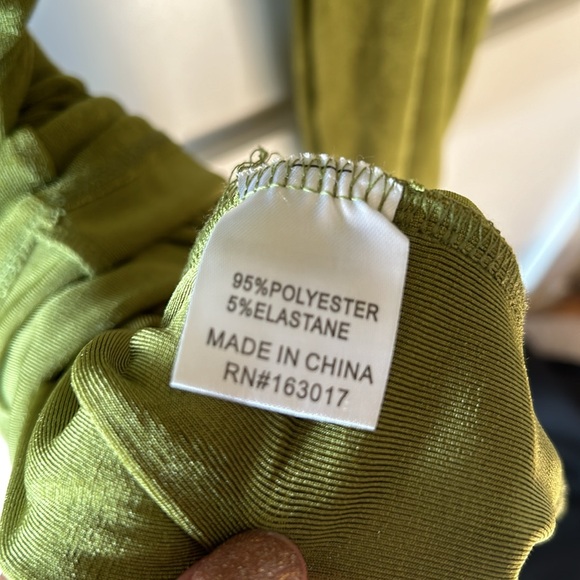 EUC Princess Polly gorgeous green wrap dress - Picture 6 of 7